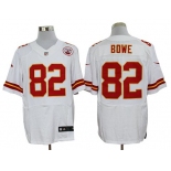 Size 60 4XL-Dwayne Bowe Kansas City Chiefs #82 White Stitched Nike Elite NFL Jerseys