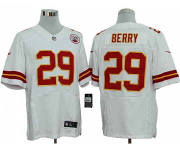 Size 60 4XL-Eric Berry Kansas City Chiefs #29 White Stitched Nike Elite NFL Jerseys