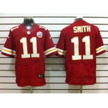 Size 60 4XL-Smith Kansas City Chiefs #11 Red Stitched Nike Elite NFL Jerseys