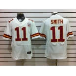 Size 60 4XL-Smith Kansas City Chiefs #11 White Stitched Nike Elite NFL Jerseys