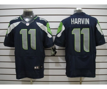 ze 60 4XL-Harvin Seattle Seahawks #11 Pacific Blue Nike Elite NFL Jerseys