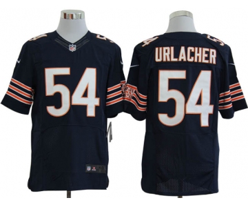 Size 60 4XL-Brian Urlacher Chicago Bears #54 Blue Stitched Nike Elite NFL Jerseys