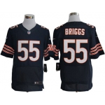 Size 60 4XL-Lance Briggs Chicago Bears #55 Blue Stitched Nike Elite NFL Jerseys