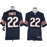 Size 60 4XL-Matt Forte Chicago Bears #22 Blue Stitched Nike Elite NFL Jerseys