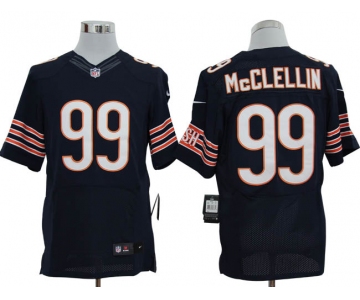 Size 60 4XL-Shea McClellin Chicago Bears #99 Blue Stitched Nike Elite NFL Jerseys