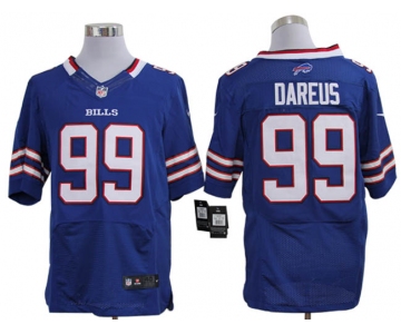 Size 60 4XL-Marcell Dareus Buffalo Bills #99 Royal Blue Stitched Nike Elite NFL Jerseys