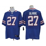 Size 60 4XL-Stephon Gilmore Buffalo Bills #27 Royal Blue Stitched Nike Elite NFL Jerseys