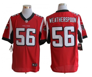 Size 60 4XL-Weatherspoon Atlanta Falcons #56 Red Stitched Nike Elite NFL Jerseys