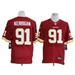 Size 60 4XL-Ryan Kerrigan Washington Redskins #91 Red Stitched Nike Elite NFL Jerseys