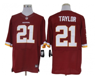 Size 60 4XL-Sean Taylor Washington Redskins #21 Red Stitched Nike Elite NFL Jerseys