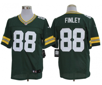 Size 60 4XL-Green Bay Packers #88 Jermichael Finley Green Nike NFL Elite Jerseys