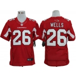 Size 60 4XL-Beanie Wells Arizona Cardinals #26 Red Stitched Nike Elite NFL Jerseys