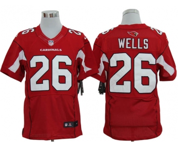 Size 60 4XL-Beanie Wells Arizona Cardinals #26 Red Stitched Nike Elite NFL Jerseys