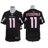 Size 60 4XL-Larry Fitzgerald Arizona Cardinals #11 Black Stitched Nike Elite NFL Jerseys