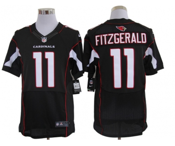 Size 60 4XL-Larry Fitzgerald Arizona Cardinals #11 Black Stitched Nike Elite NFL Jerseys