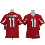 Size 60 4XL-Larry Fitzgerald Arizona Cardinals #11 Red Stitched Nike Elite NFL Jerseys