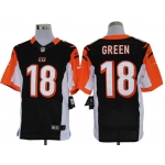 Size 60 4XL-A.J. Green Cincinnati Bengals #18 Black Stitched Nike Elite NFL Jerseys