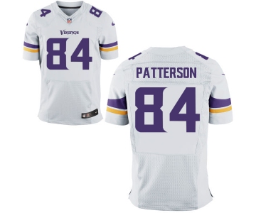 Size 60 4XL Cordarrelle Patterson Minnesota Vikings #84 White Stitched Nike Elite Jersey