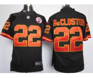 Nike Kansas City Chiefs #22 Dexter McCluster Black Game Jersey