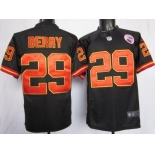 Nike Kansas City Chiefs #29 Eric Berry Black Game Jersey