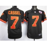 Nike Kansas City Chiefs #7 Matt Cassel Black Game Jersey