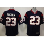 Nike Houston Texans #23 Arian Foster Blue Game Jersey