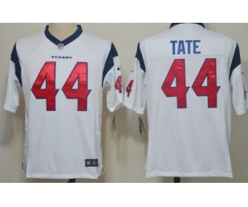 Nike Houston Texans #44 Ben Tate White Game Jersey
