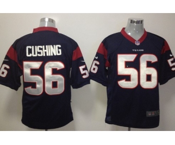 Nike Houston Texans #56 Brian Cushing Blue Game Jersey