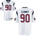 Nike Houston Texans #90 Jadeveon Clowney White Game Jersey