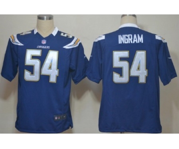 Nike San Diego Chargers #54 Melvin Ingram Navy Blue Game Jersey