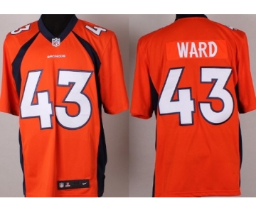 Nike Denver Broncos #43 T.J. Ward 2013 Orange Game Jersey