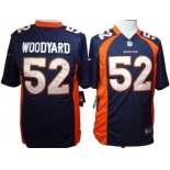 Nike Denver Broncos #52 Wesley Woodyard Blue Game Jersey