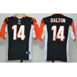 Nike Cincinnati Bengals #14 Andy Dalton Black Game Jersey