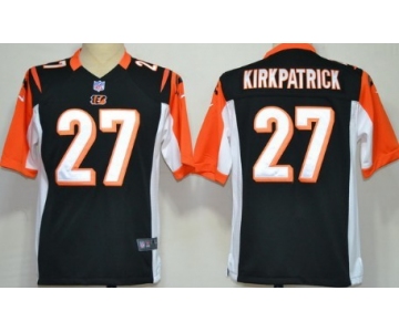 Nike Cincinnati Bengals #27 Dre Kirkpatrick Black Game Jersey