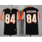 Nike Cincinnati Bengals #84 Jermaine Gresham Black Game Jersey