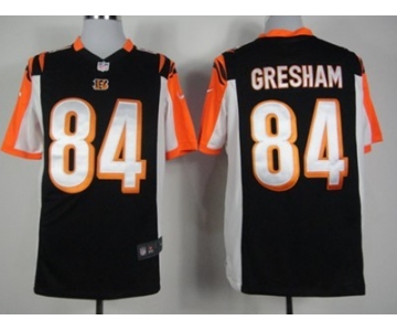 Nike Cincinnati Bengals #84 Jermaine Gresham Black Game Jersey