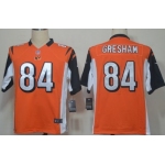 Nike Cincinnati Bengals #84 Jermaine Gresham Orange Game Jersey