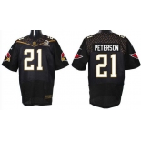 Men's Arizona Cardinals #21 Patrick Peterson Black 2016 Pro Bowl Nike Elite Jersey