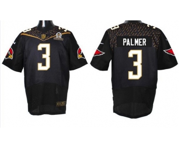 Men's Arizona Cardinals #3 Carson Palmer Black 2016 Pro Bowl Nike Elite Jersey