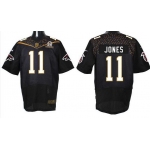 Men's Atlanta Falcons #11 Julio Jones Black 2016 Pro Bowl Nike Elite Jersey