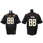 Men's Dallas Cowboys #88 Michael Irvin Black 2016 Pro Bowl Nike Elite Jersey