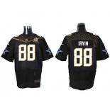 Men's Dallas Cowboys #88 Michael Irvin Black 2016 Pro Bowl Nike Elite Jersey