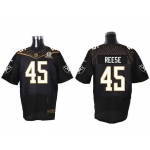 Men's Oakland Raiders #45 Marcel Reece Black 2016 Pro Bowl Nike Elite Jersey