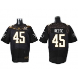 Men's Oakland Raiders #45 Marcel Reece Black 2016 Pro Bowl Nike Elite Jersey