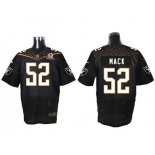Men's Oakland Raiders #52 Khalil Mack Black 2016 Pro Bowl Nike Elite Jersey