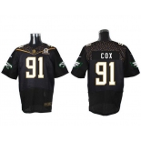 Men's Philadelphia Eagles #91 Fletcher Cox Black 2016 Pro Bowl Nike Elite Jersey