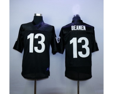 Men's The Movie Any Given Sunday #13 Willie Beamen Black Football Jersey