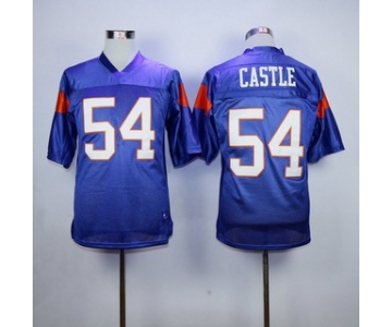 Men's The Movie Blue Mountain State #54 Kevin Thad Castle Purple Football Jersey