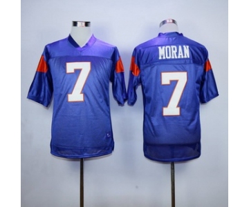 Men's The Movie Blue Mountain State #7 Alex Moran Purple Football Jersey