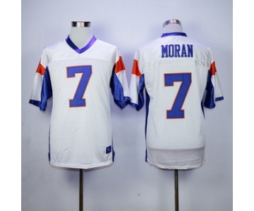 Men's The Movie Blue Mountain State #7 Alex Moran White Football Jersey